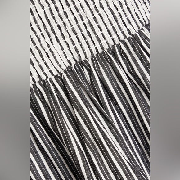 NWT Solid & Striped The Parker Dress Blackout X Marshmallow Oversized X-Large - Picture 5 of 9